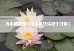 抢手机神器（抢手机软件哪个好用）